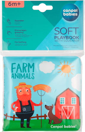 knížka pískací FARMA Canpol babies
