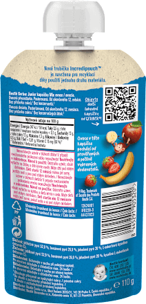 Junior příkrm v sáčku Letní ovoce Gerber