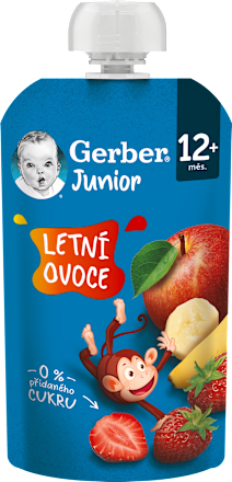 Junior příkrm v sáčku Letní ovoce Gerber
