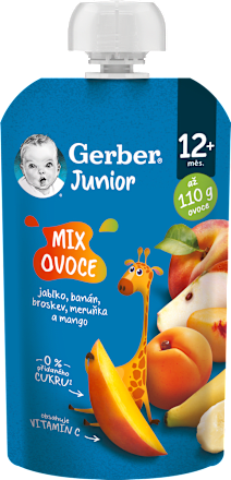 Junior příkrm v sáčku Mix ovoce Gerber