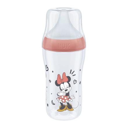 Biberon Perfect Match cu tetină silicon, mărimea M, 3+ luni NUK