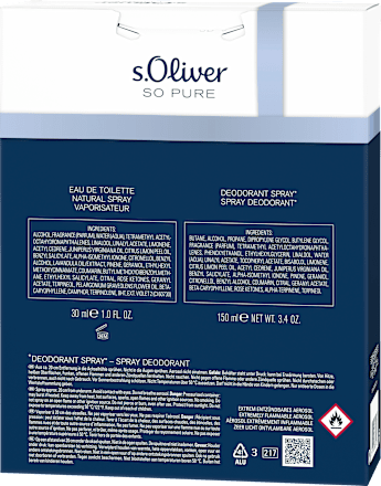 Poklon-paket So Pure  s.Oliver