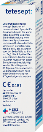 Hustenspray Reiz Akut Spray tetesept