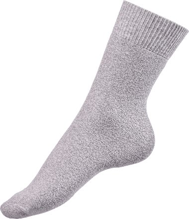 Socken mit wärmendem Vollfrottee grau Gr. 35-38 Fascino