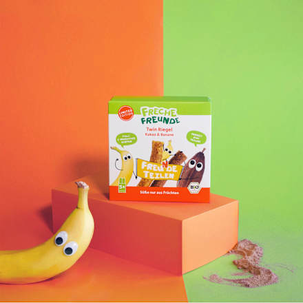 Fruchtriegel Kakao & Banane (5x23 g) Freche Freunde