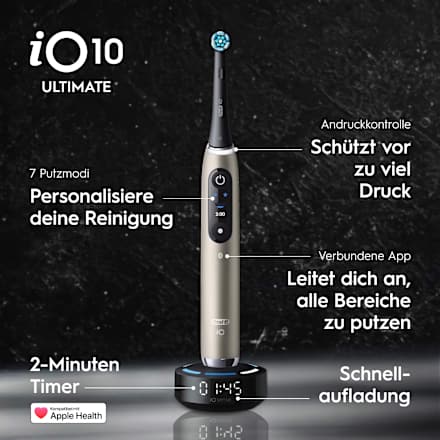 Elektrische Zahnbürste iO Series 10 Eclipse Gold Oral-B