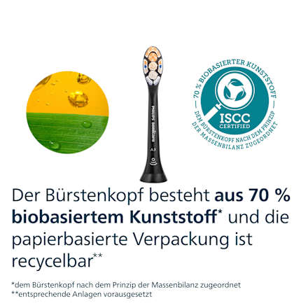 Aufsteckbürsten A3 Premium All-in-one schwarz Philips Sonicare