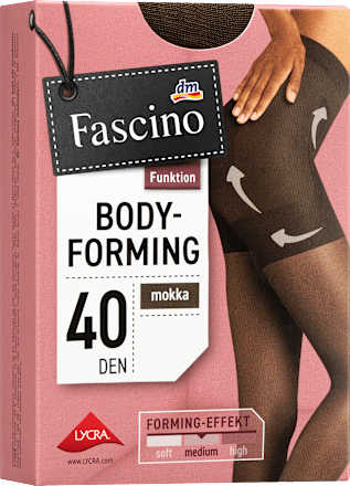 Strumpfhose Body-Forming mokka Gr. 38/40, 40 DEN Fascino