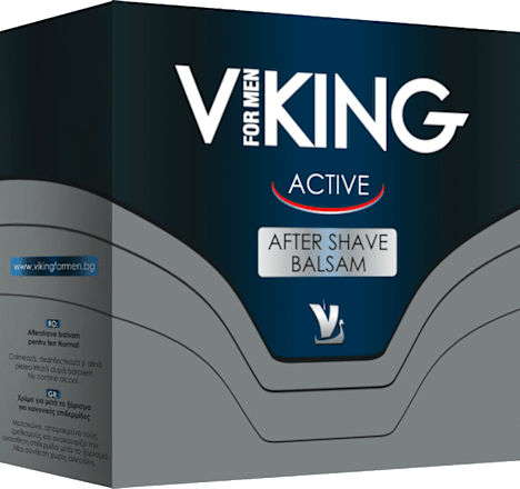 Афтършейв балсам Active VIKING