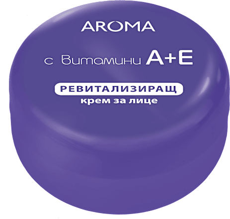 Крем за лице с витамини А и Е AROMA