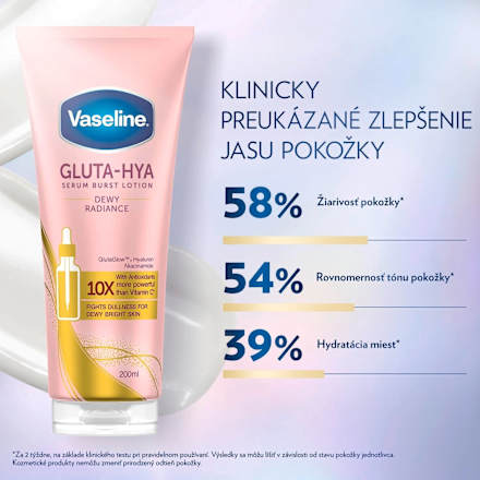Telové sérum Gluta-Hya Dewy Radiance Vaseline