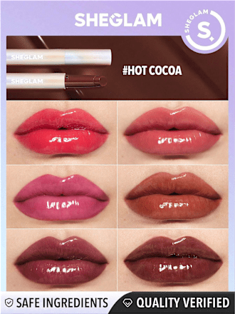 Lippenstift Plumper Shine Hot Cocoa SHEGLAM