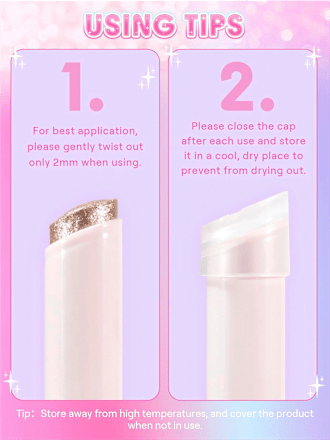 Lidschatten Stick Crystal Jelly Golden Girl SHEGLAM