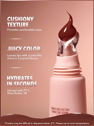 Lipgloss Care Crystal Glaze Cocoa Cookie SHEGLAM