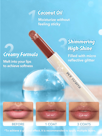 Lippenstift Shimmer Plumper Sugar Crystal SHEGLAM