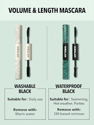 Mascara All In One Volume & Length Black SHEGLAM