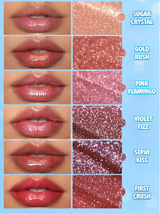 Lippenstift Shimmer Plumper Sugar Crystal SHEGLAM