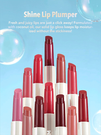 Lippenstift Lip Plumper Shine Sepia Kiss SHEGLAM