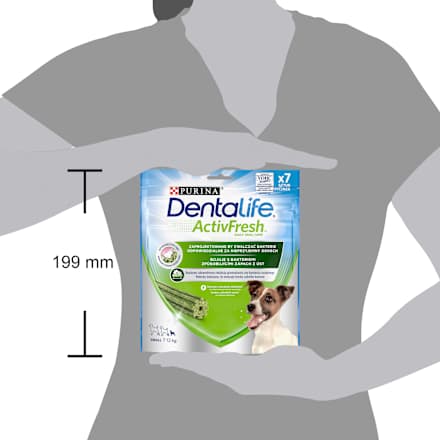 ActivFresh snack pro psy DAILY ORAL CARE PURINA Dentalife