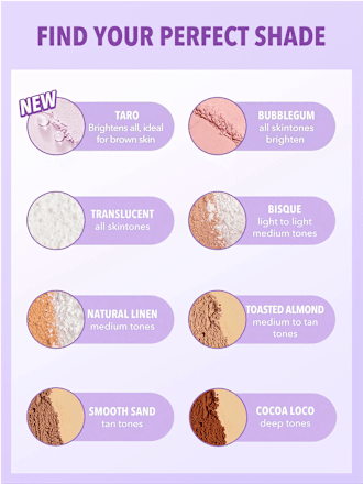 Puder Duo Face&Under Eye Taro SHEGLAM