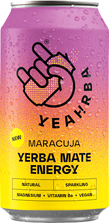 Nealkoholický sýtený nápoj Natural Energy Maracuja  YEAHRBA