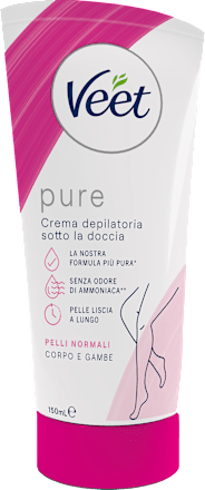 Silky Fresh Crema depilatoria sotto la doccia pelli normali Veet