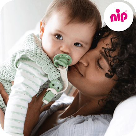 Schnullerband stay green grün Nip