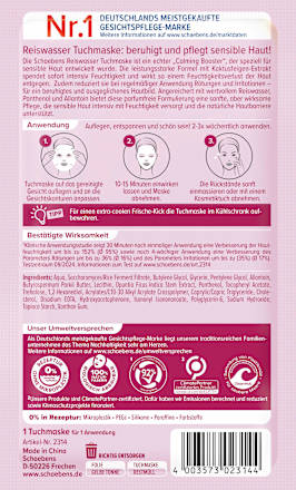 Tuchmaske Reiswasser Schaebens
