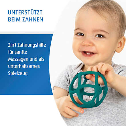 Beiß- und Greifball Bite & Play petrol Reer