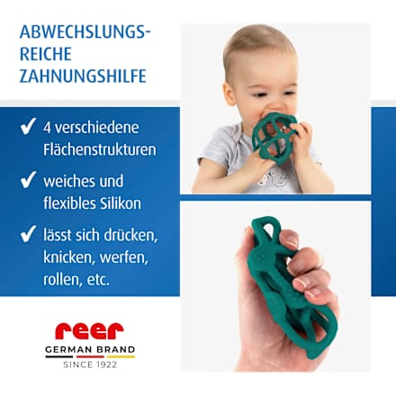 Beiß- und Greifball Bite & Play petrol Reer