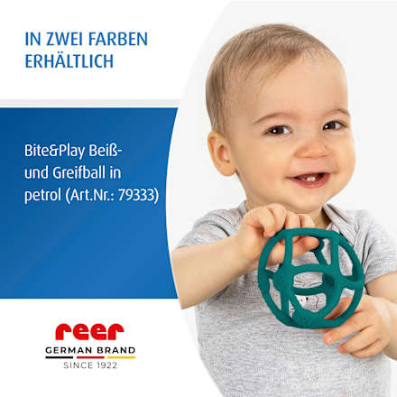 Beiß- und Greifball Bite & Play lila Reer