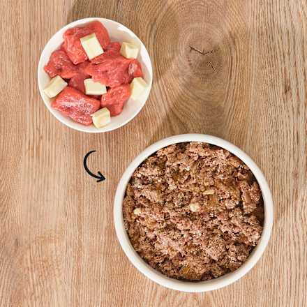 Nassfutter Hund mit Lamm, Abendbrot DOGS'n TIGER