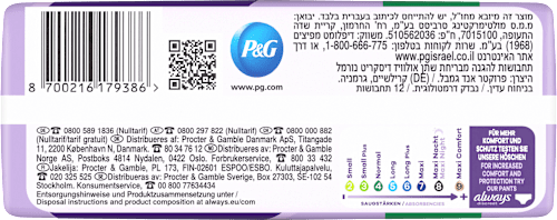 discreet Einlagen Inkontinenz Normal always