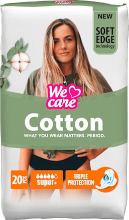 Damski vložki Cotton Super+ We care