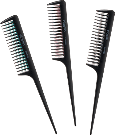 Toupierkamm Carbon Professional  sortiert ebelin PROFESSIONAL
