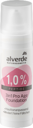 Foundation 3in1 Pro Age 7% Peptide alverde NATURKOSMETIK