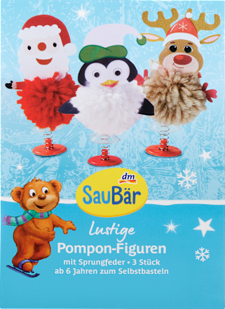 Set figurine cu arc elastic 3 piese SauBär