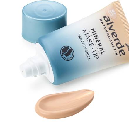 Foundation Mineral Matte Finish 01 Naturelle alverde NATURKOSMETIK