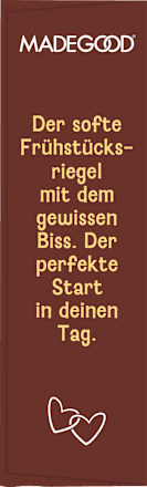 Müsliriegel, Chocolate Chip, Soft Baked Oat Bars (5 Stück) Made Good