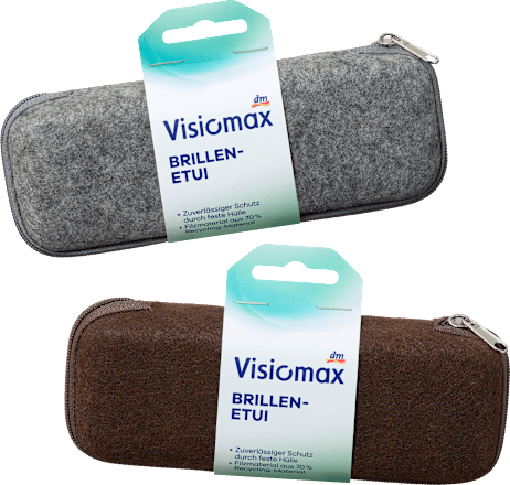 Brillenetui aus Filz mit Reißverschluss Visiomax