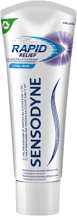 zubní pasta Rapid Relief Cool Mint Sensodyne