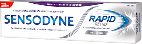 zubní pasta Rapid Relief Whitening, Sensodyne