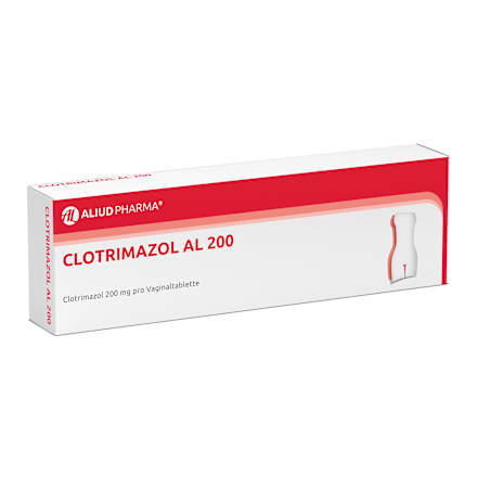 Aliud Pharma Clotrimazol AL 200mg Vaginaltabletten ALIUD PHARMA