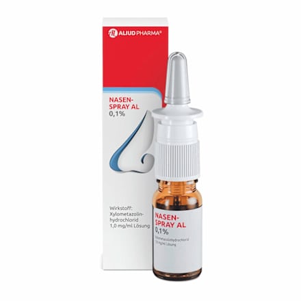 ALIUD PHARMA Nasenspray AL Xylometazolinhydrochlorid 1,0 mg/ ml Lösung ALIUD PHARMA