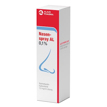 ALIUD PHARMA Nasenspray AL Xylometazolinhydrochlorid 1,0 mg/ ml Lösung ALIUD PHARMA