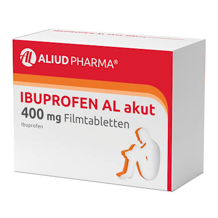 Aliud Pharma Ibuprofen AL akut 400mg Filmtabletten ALIUD PHARMA