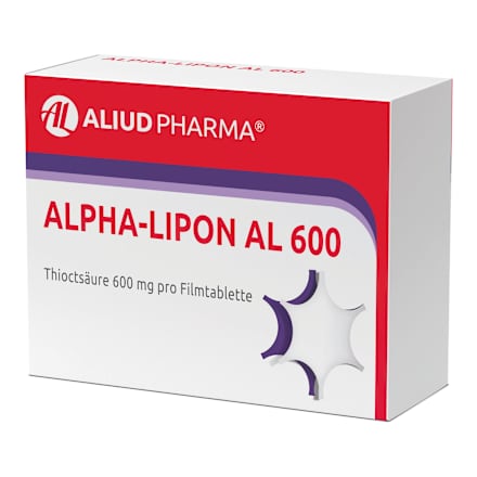 Aliud Pharma Alpha-Lipon AL 600mg Filmtabletten ALIUD PHARMA