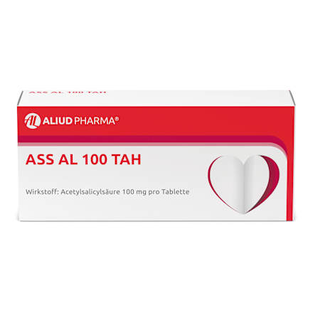 Aliud Pharma ASS AL 100mg TAH Tabletten  ALIUD PHARMA
