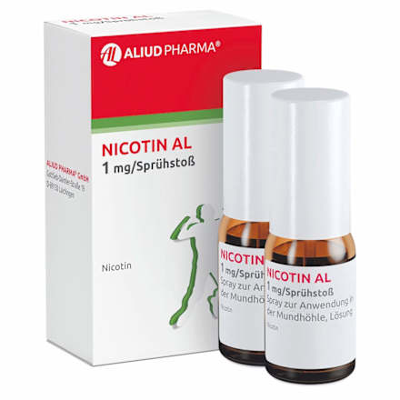 Aliud Pharma Nicotin AL 1 mg / Sprühstoß  ALIUD PHARMA
