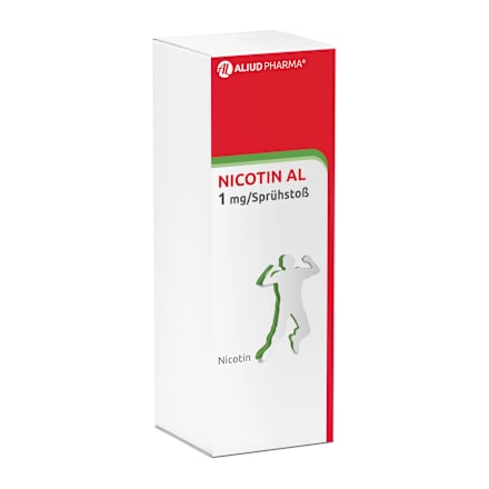 Aliud Pharma Nicotin AL 1 mg/ Sprühstoß ALIUD PHARMA